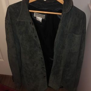 Weekendz off genuine leather jacket